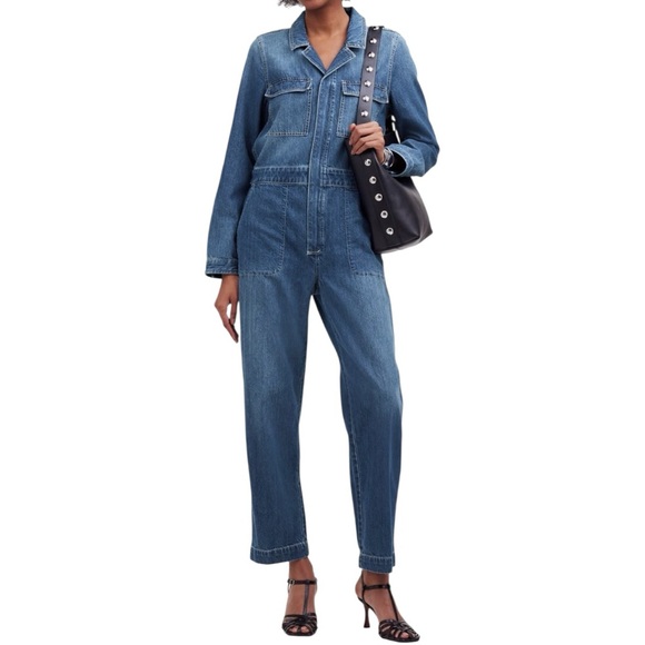 Madewell Pants - Madewell Denim Jumpsuit Large